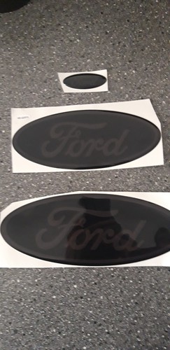 Ford emblem gel schwarz - ford,