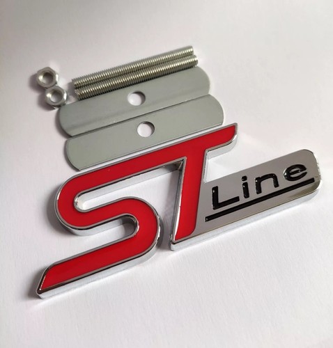 Rot chrom silber - rot, line