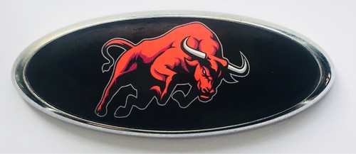 Folie 100x38mm red stier - 2x,