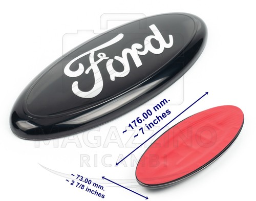 Ford zoll schwarz emblem - 7,