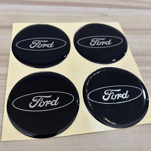 60mm ford silikon emblem - 4x,