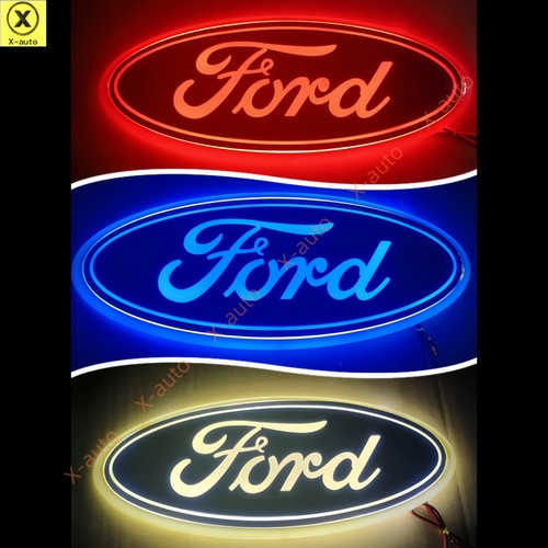 Ford car led emblem badge - ford,